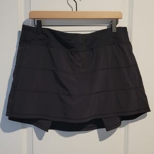lululemon Skort in Black, Excellent Condition, Size 12 Tall